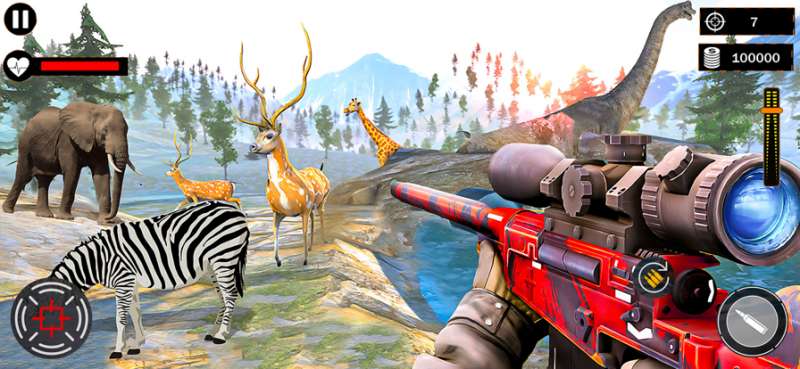 野鹿狙击手射击3Dios版1