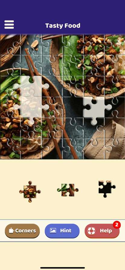 Tasty Food Puzzleios版3