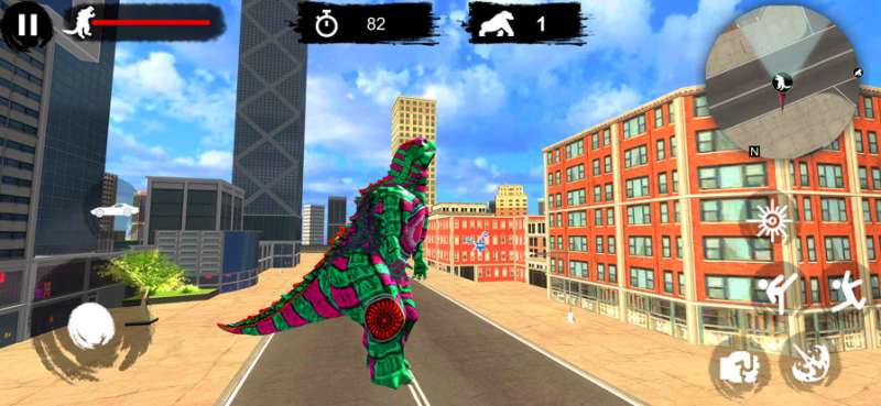 Kaiju Robot Car Transform Gameios版1