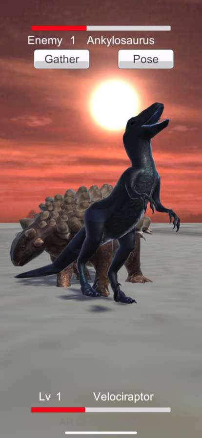 AR Dinosaur Battleios版0