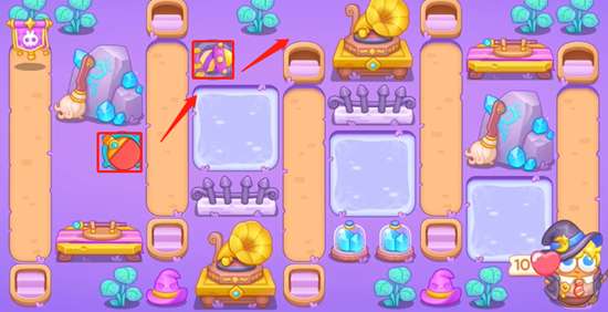 保卫萝卜4阿波与魔法宝藏第68关攻略,阿波与魔法宝藏第68关图文通关解析