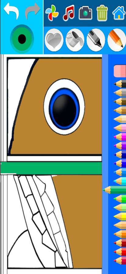 Mann from window Coloringios版2