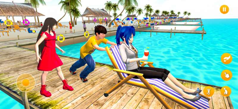 Sakura School Girl Sim Pranksios版3