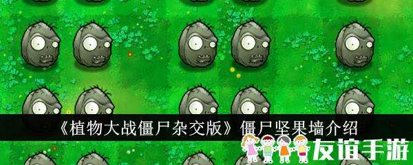 植物大战僵尸杂交版僵尸坚果墙介绍