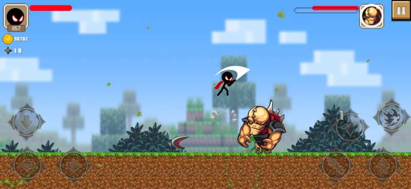 Stickman Ninja Legend Battleios版4